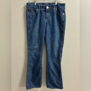 Wrangler Retro Mae Jeans 9/10x34 Inseam Mid Rise Bootcut Denim Western Cowgirl
